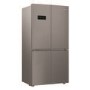 Hotpoint 572 Litre Four Door American Fridge Freezer - Inox