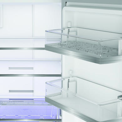 Refurbished Hotpoint HPGF 6564 XK4UK Total No Frost American Fridge Freezer with Fresh Shield - Dark Inox
