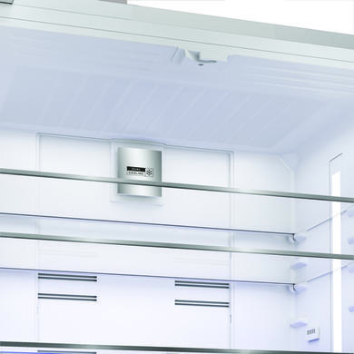 Refurbished Hotpoint HPGF 6564 XK4UK Total No Frost American Fridge Freezer with Fresh Shield - Dark Inox