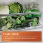 Hotpoint 316 Litre 60/40 Freestanding Fridge Freezer - Dark Silver