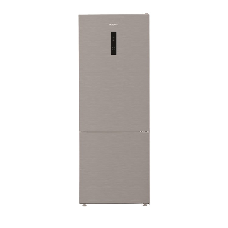 Hotpoint 490 Litre 70/30 Freestanding Fridge Freezer - Titanium Inox