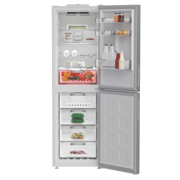 Hotpoint 317 Litre 50/50 Freestanding Fridge Freezer with VitalCare - Silver
