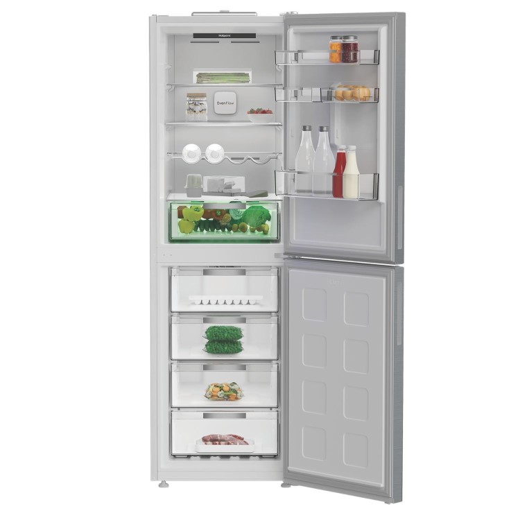 Hotpoint 317 Litre 50/50 Freestanding Fridge Freezer with VitalCare - Silver