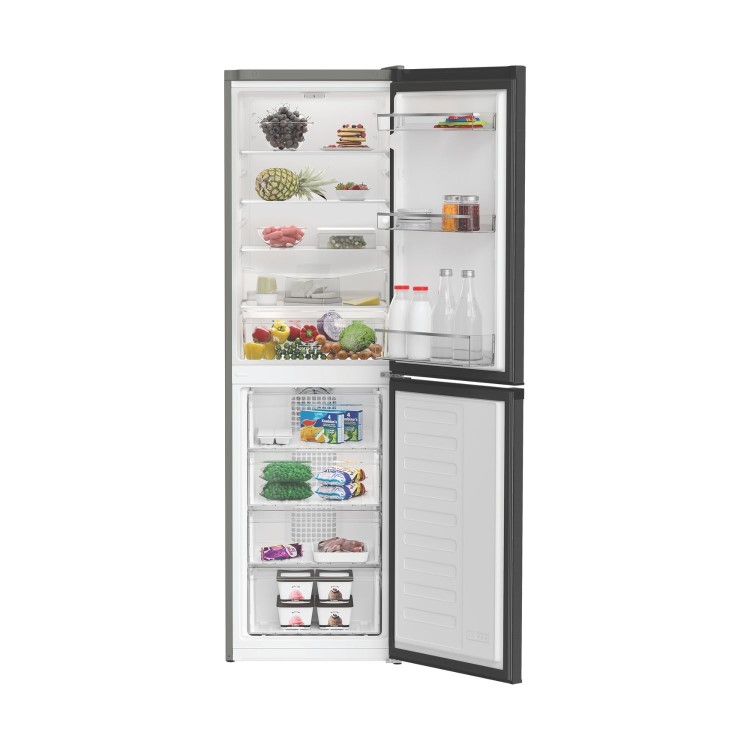Hotpoint 268 Litre 50/50 Freestanding Fridge Freezer - Silver