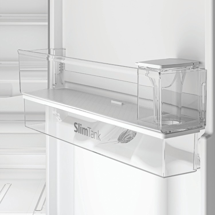 Hotpoint 270 Litre 50/50 Freestanding Fridge Freezer with Water Dispenser - Silver