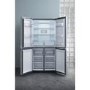 Hotpoint 594 Litre Four Door American Fridge Freezer - Stainless Steel Look