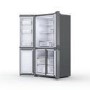 Hotpoint 594 Litre 4 Door American Fridge Freezer - Inox
