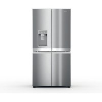 Hotpoint 592 Litre Four Door American Fridge Freezer - Inox