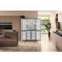 Hotpoint 592 Litre Four Door American Fridge Freezer - Inox