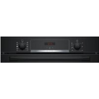 Refurbished Bosch Series 4 HQA534BB3B Electric Single Oven - Black