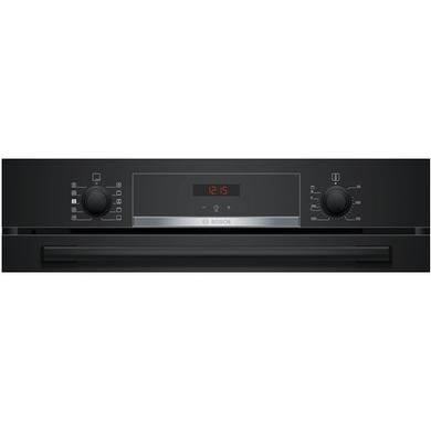 Refurbished Bosch Series 4 Electric Single Oven - HQA534BB3B built-in/under single oven in Black