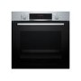 Refurbished Bosch Series 4 HQA534BS3B 60cm Single Built In Electric Oven Stainless Steel