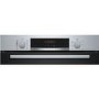 Refurbished Bosch Series 4 HQA574BS3B 60cm Single Built In Electric Oven Stainless Steel