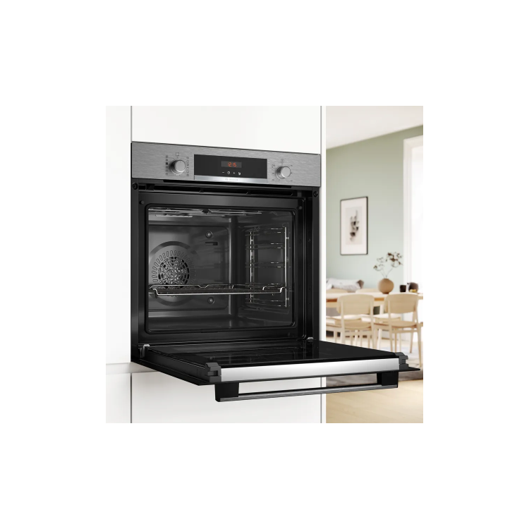 Bosch Series 4 HQA574BS3B Electric Self Cleaning Single Oven - Stainless