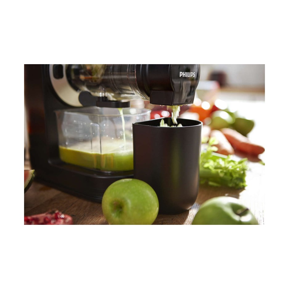 Philips HR1889/71 Viva Collection Masticating Slow Juicer Black