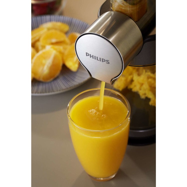 Philips HR1947/31 Avance Collection Masticating Slow Juicer - Silver
