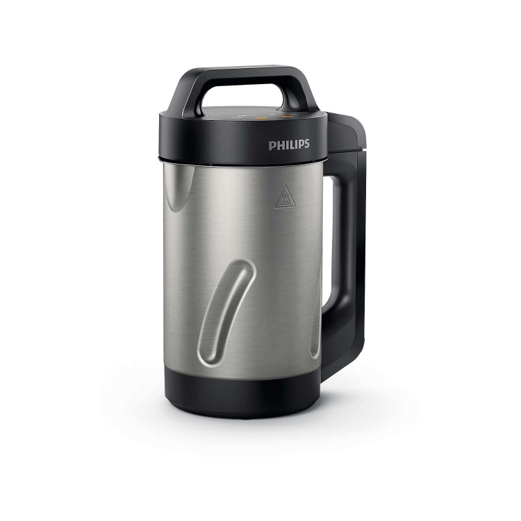 Philips HR2203/80 Viva Collection 5-in-1 SoupMaker & Blender - Black & Stainless Steel
