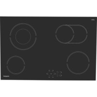 Hotpoint 77cm 4 Zone Ceramic Hob with Oval Dual Zone