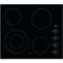 AEG HRA64100CB 60cm Four Zone Ceramic Hob Black