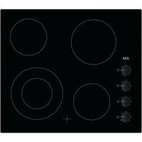 AEG HRA64100CB 60cm Four Zone Ceramic Hob Black