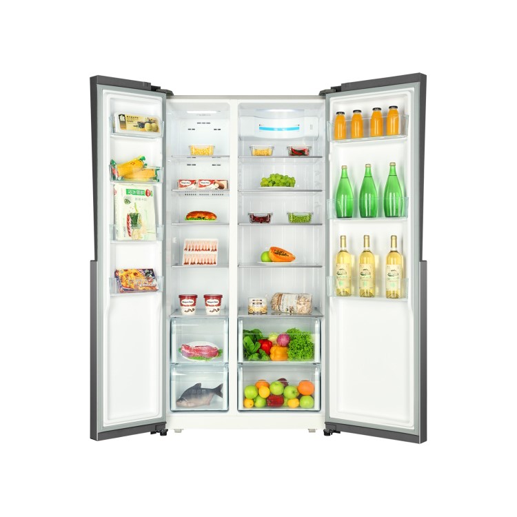Refurbished Haier HRF-521DS6 Freestanding 518 Litre American Fridge Freezer