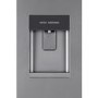 Refurbished Haier HRF-522IG6 Freestanding 490 Litre 70/30 Frost Free American Fridge Freezer Silver