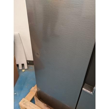 Refurbished Haier HRF-522IG6 Freestanding 490 Litre 70/30 Frost Free American Fridge Freezer Silver