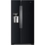 Refurbished Haier HRF-630IB7 Freestanding 555 Litre 70/30 Frost Free American Fridge Freezer Black