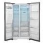 Refurbished Haier HRF-636IM6 Freestanding 540 Litre 65/35 American Fridge Freezer Stainless Steel