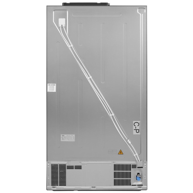 Refurbished Haier HRF-636IM6 Freestanding 540 Litre 65/35 American Fridge Freezer Stainless Steel