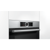 Bosch HRG675BS1B Serie 8 Electric Built-in Single Oven With Added Steam - Stainless Steel