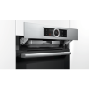Bosch HRG675BS1B Serie 8 Electric Built-in Single Oven With Added Steam - Stainless Steel