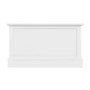 Harper White Solid Wood Blanket Box