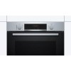Bosch Series 4 Electric Self Cleaning Single Oven with Added Steam Function - Stainless Steel