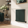 Evergreen Horizontal Smart Electric Radiator with Wi-Fi Thermostat - 1.2KW - H600xW590 - Bathroom Safe
