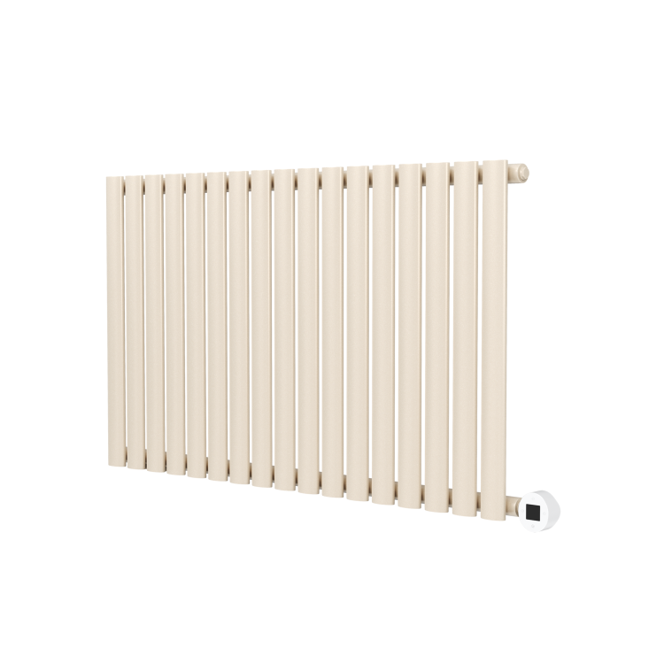 Cleopatra Horizontal Smart Electric Radiator with Wi-Fi Thermostat - 1.2KW - H600xW1000 - Bathroom Safe