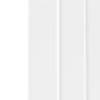 Riace White Horizontal Flat Designer Radiator 600x1156mm Single Panel 2701 BTU