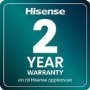 Hisense Hi6 Freestanding Dishwasher - Auto dry A-Rated Stainless Steel