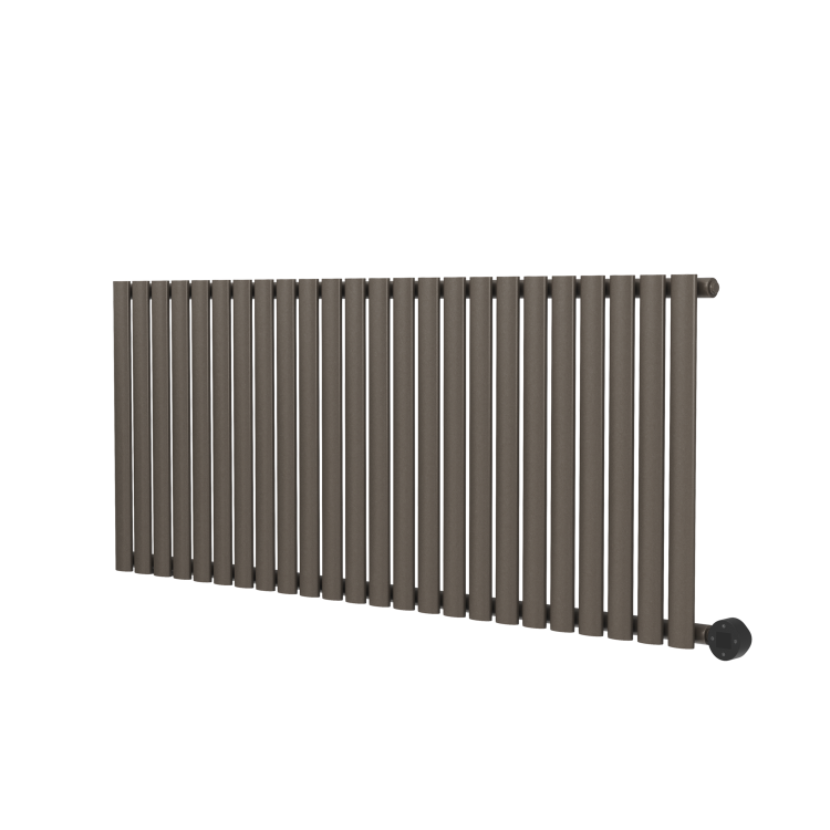 Russet Horizontal Smart Electric Radiator with Wi-Fi Thermostat - 2KW - H600xW1410 - Bathroom Safe