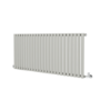 Sorrento Smoked Stone Horizontal Oval Designer Radiator 600x1416mm Single Panel 3783 BTU
