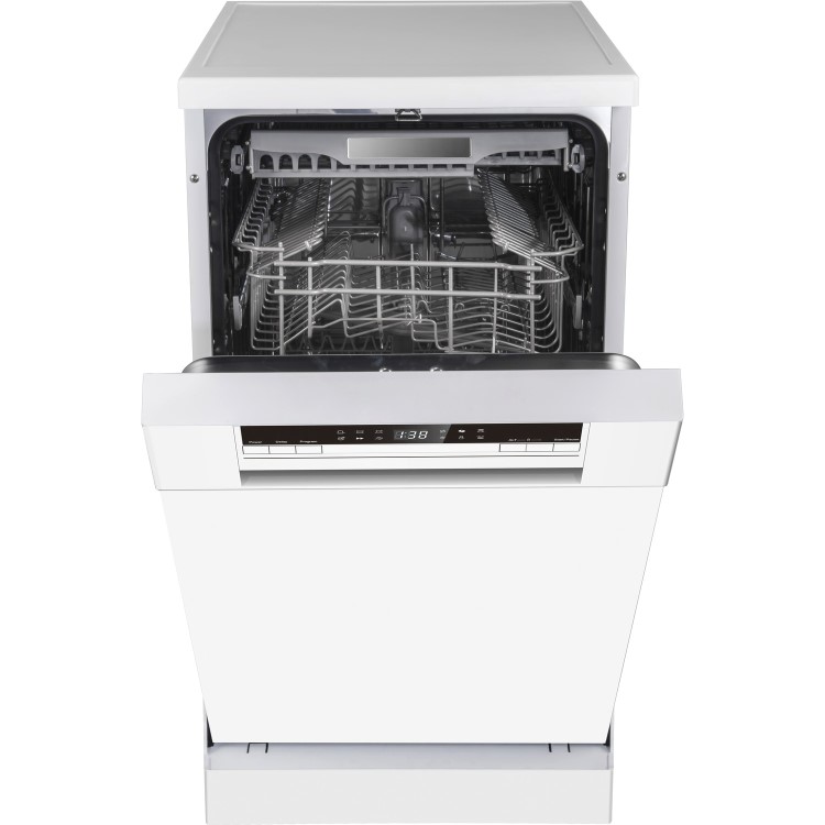 Refurbished Hisense HS520E40WUK Slimline 11 Place Freestanding Dishwasher White