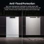 Hisense Freestanding Slimline Dishwasher - Auto Dry C-Rated White