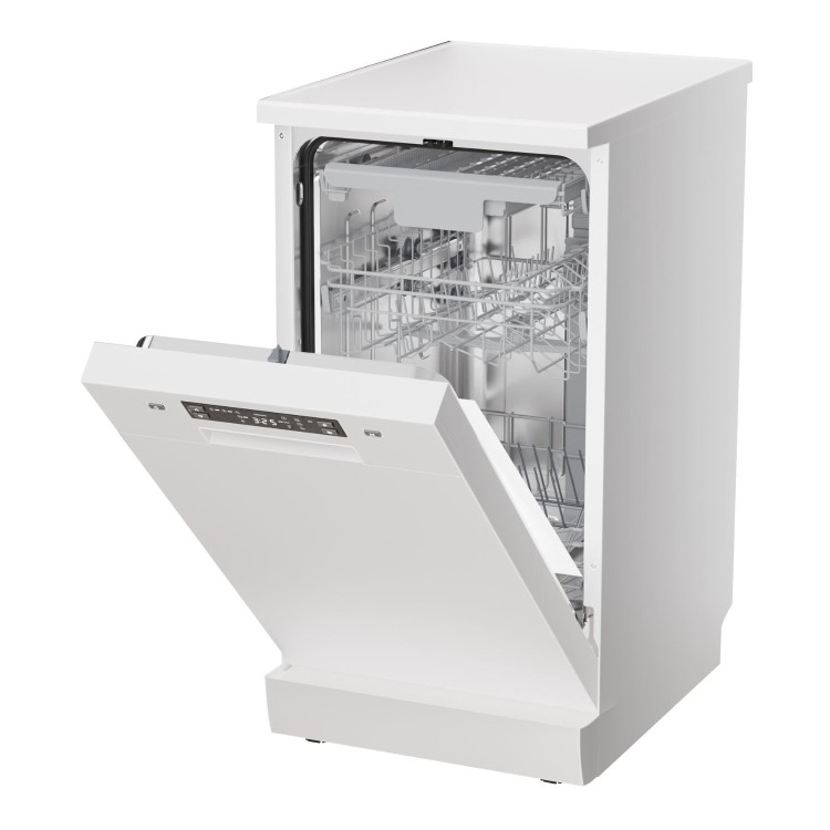 Hisense Freestanding Slimline Dishwasher - Auto Dry C-Rated White