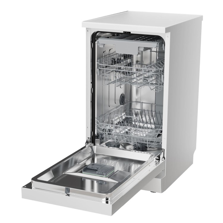 Hisense Freestanding Slimline Dishwasher - Auto Dry C-Rated White
