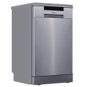 HS523E15XUK Hisense Hi4 Freestanding Slimline Dishwasher - Half Load - Stainless Steel