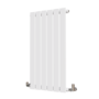 Riace White Horizontal Flat Designer Radiator 800x408mm Single Panel 953 BTU