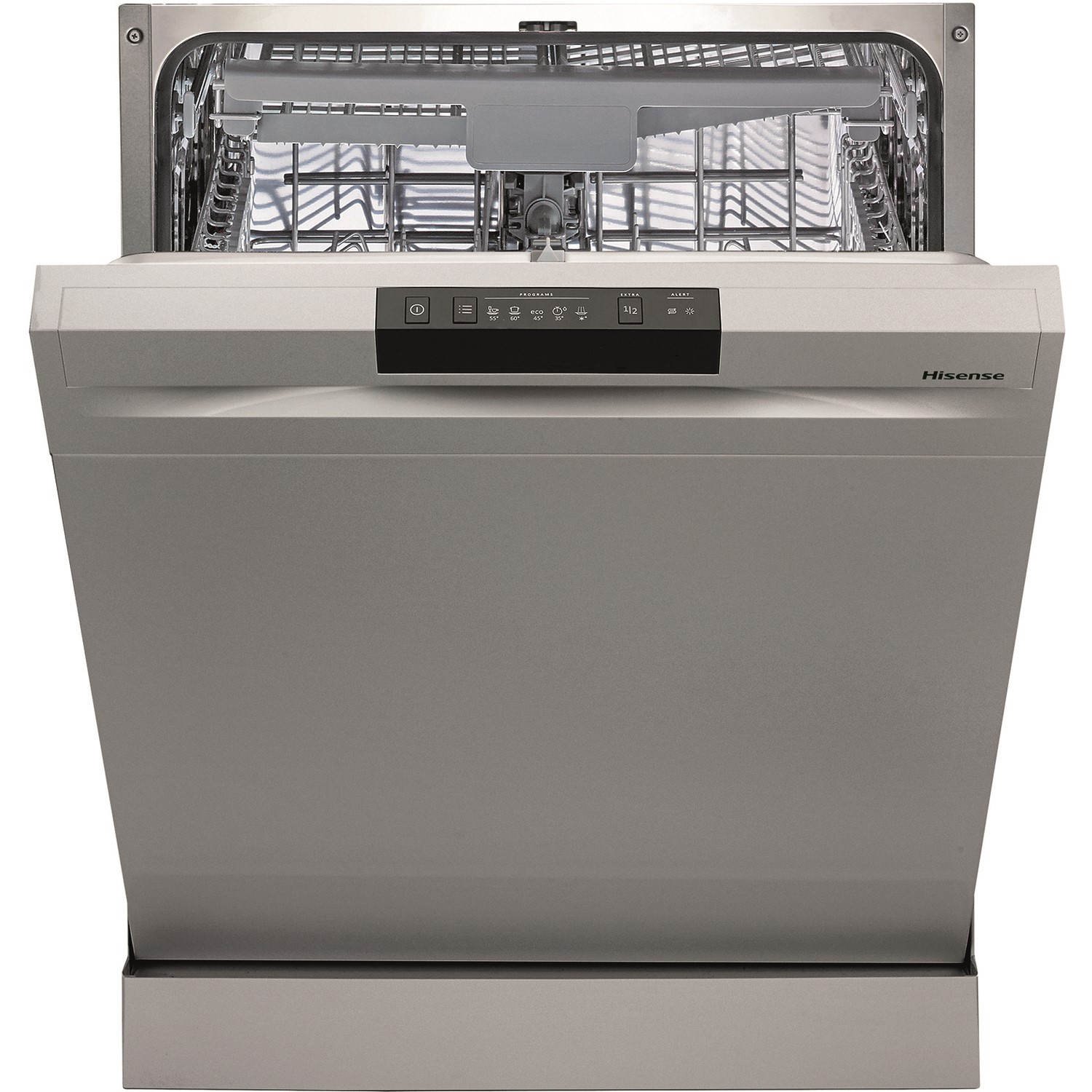Hisense 14 Place Settings Freestanding Dishwasher - Stainless Steel
