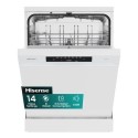 HS642B90W Hisense Hi4 Freestanding Dishwasher - Auto dry B-Rated White