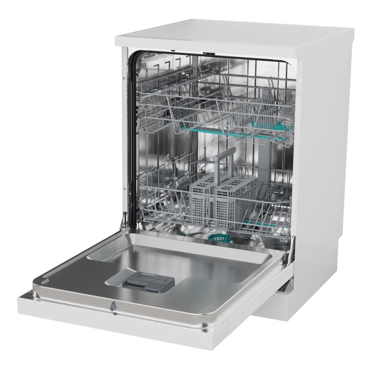 Hisense Hi4 Freestanding Dishwasher - Auto dry B-Rated White