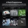 Hisense Hi4 Freestanding Dishwasher - Auto dry B-Rated Silver